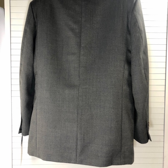 Jones New York Men’s 44L Wool Sportcoat NWT Brown Houndstooth 3-Button Jacket - Picture 8 of 8